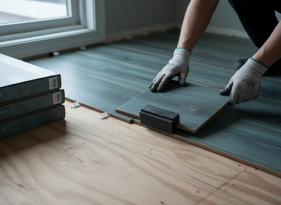Luxury Vinyl Plank Installation company in Burbank, SD
